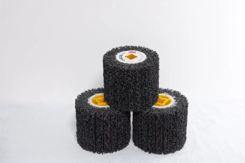 Poly Strip Abrasive wire drawing wheel Poly Strip Abrasive wire drawing wheel