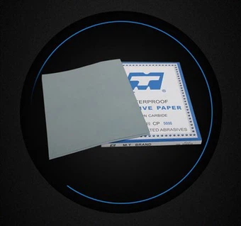 Papier abrasif humide et sec